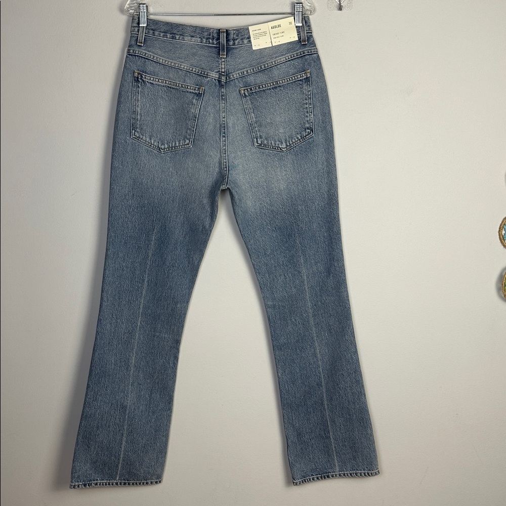 NEW Agolde Vintage Flare High Rise Jeans in Clamor 30 Organic Cotton Made in USA - Picture 7 of 16